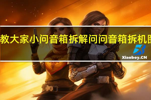 教大家小问音箱拆解问问音箱拆机图详解
