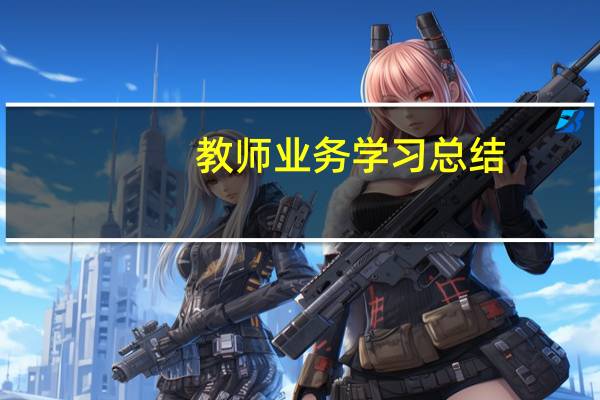 教师业务学习总结