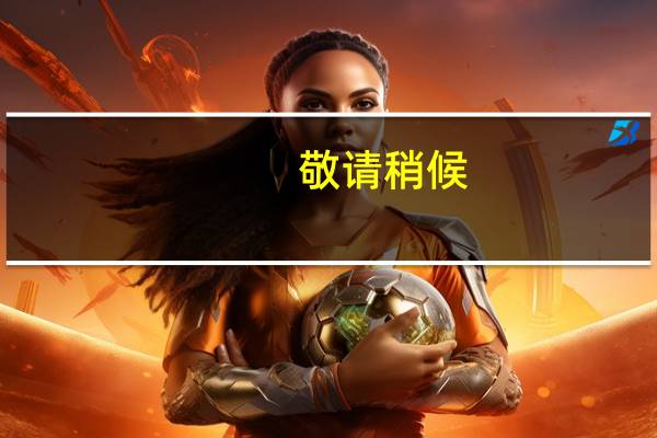敬请稍候（敬请斧正）