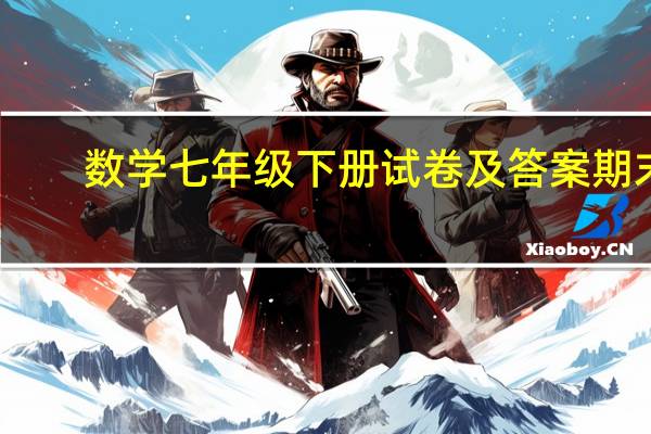 数学七年级下册试卷及答案期末（数学七年级下册试卷）