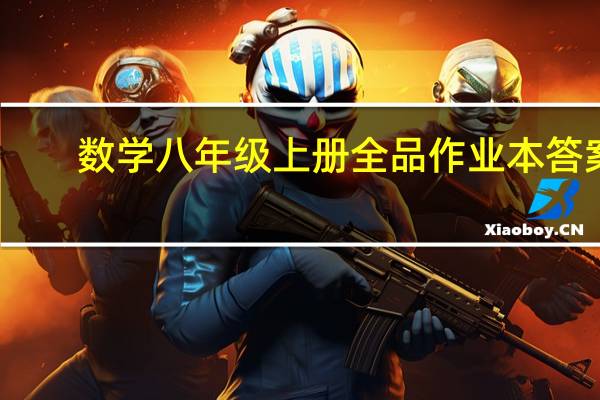 数学八年级上册全品作业本答案（数学八年级上册）