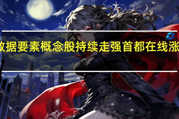 数据要素概念股持续走强 首都在线涨超10%