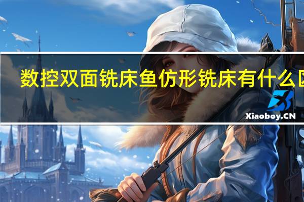 数控双面铣床鱼仿形铣床有什么区别