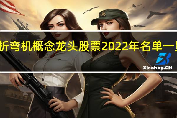 数控折弯机概念龙头股票2022年名单一览 你记住吗