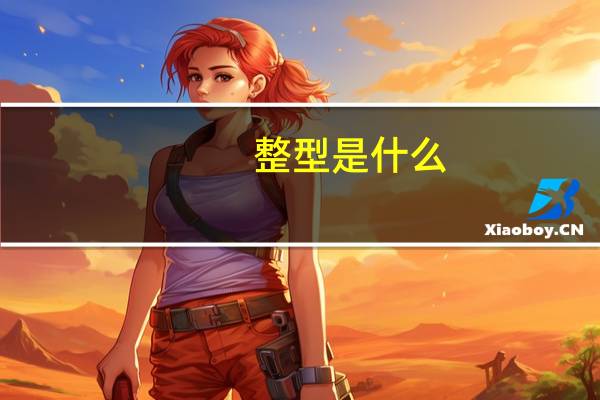 整型是什么（整型是什么）