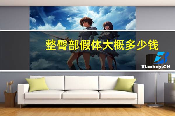 整臀部假体大概多少钱(臀部填充用什么材料)