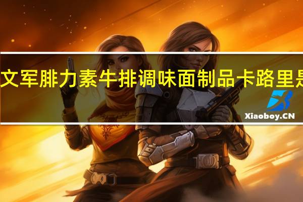 文军 腓力素牛排调味面制品卡路里是多少