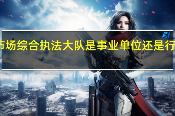 文化市场综合执法大队是事业单位还是行政事业单位