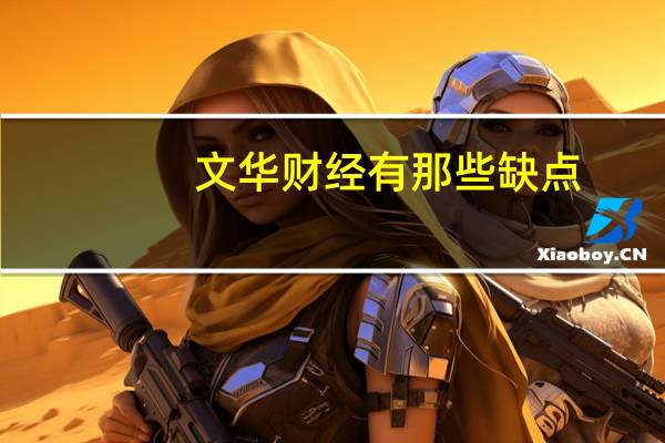 文华财经有那些缺点，举十个例子