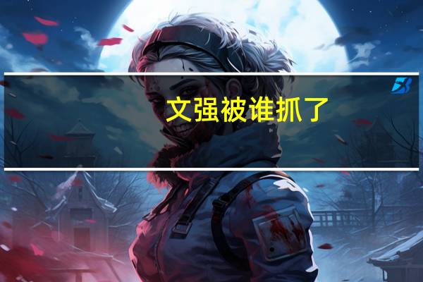 文强被谁抓了（文强后台替文强报复）
