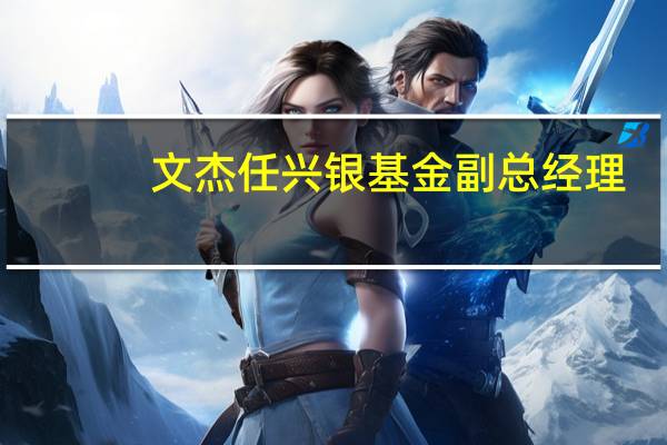 文杰任兴银基金副总经理