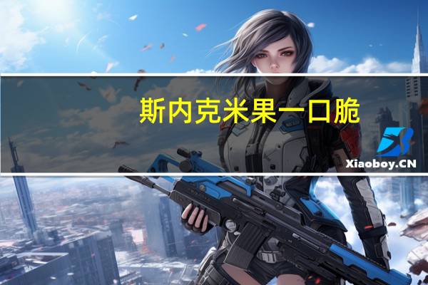 斯内克 米果一口脆(蔓越梅口味)的热量是多少