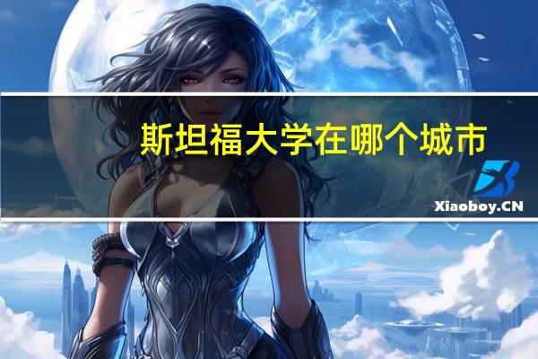 斯坦福大学在哪个城市