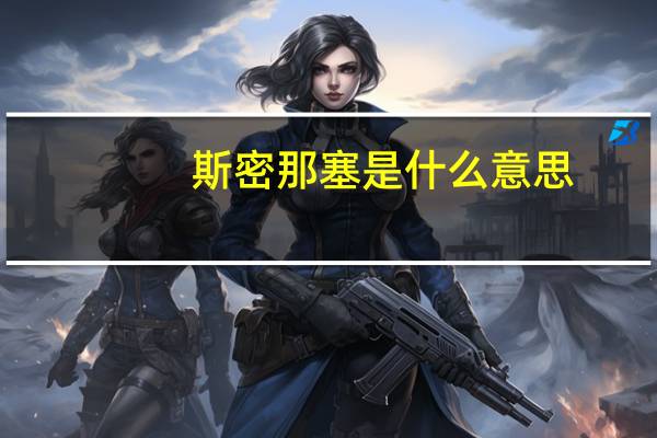 斯密那塞是什么意思