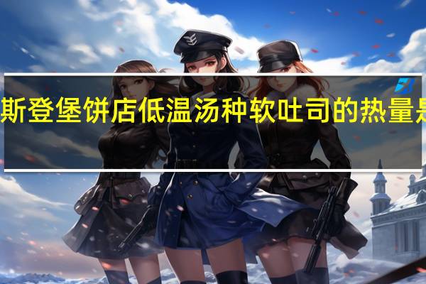 斯登堡饼店低温汤种软吐司的热量是多少