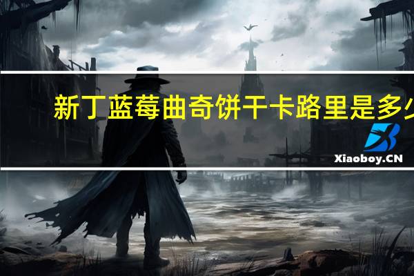 新丁 蓝莓曲奇饼干卡路里是多少