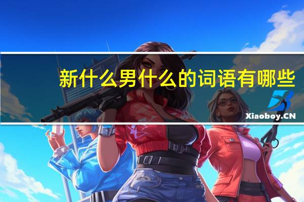 新什么男什么的词语有哪些?