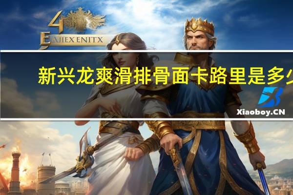 新兴龙 爽滑排骨面卡路里是多少