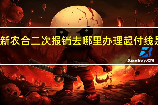 新农合二次报销去哪里办理　起付线是多少
