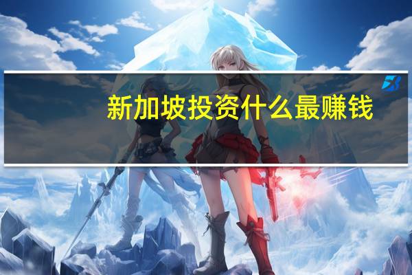 新加坡投资什么最赚钱