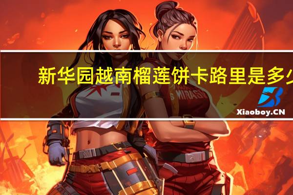 新华园 越南榴莲饼卡路里是多少