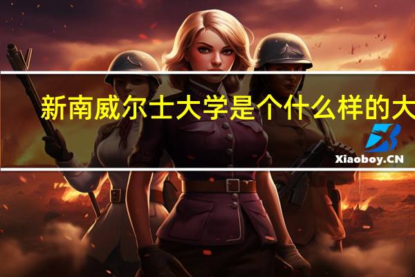 新南威尔士大学是个什么样的大学