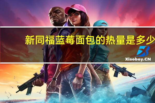 新同福 蓝莓面包的热量是多少