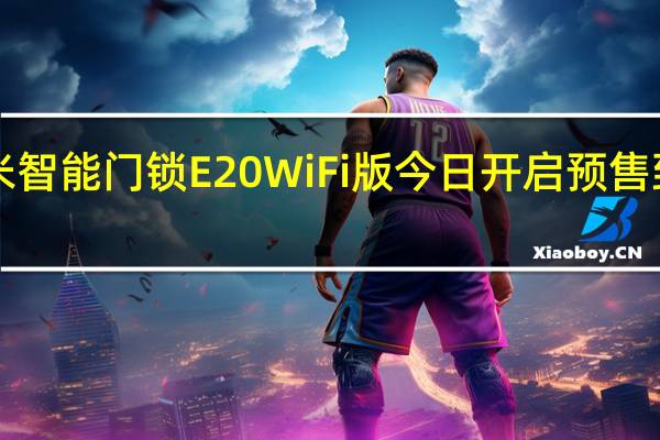 新品小米智能门锁E20WiFi版今日开启预售到手价1099元