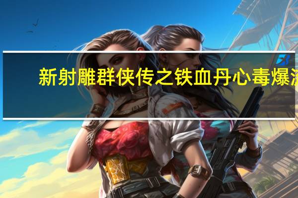 新射雕群侠传之铁血丹心毒爆流(金轮法王-游戏《新射雕群侠传之铁血丹心》中的侠客简介)