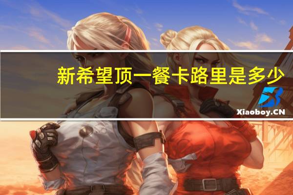 新希望 顶一餐卡路里是多少