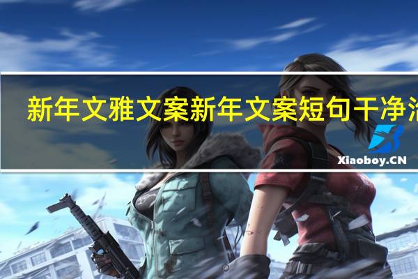 新年文雅文案 新年文案短句干净治愈