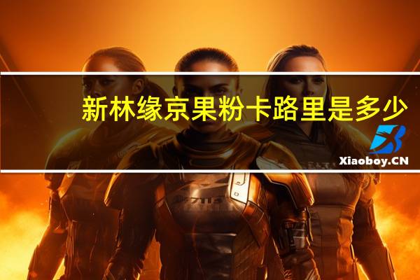新林缘 京果粉卡路里是多少