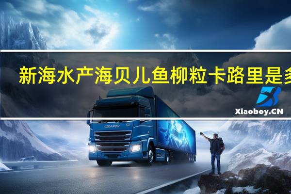 新海水产 海贝儿鱼柳粒卡路里是多少