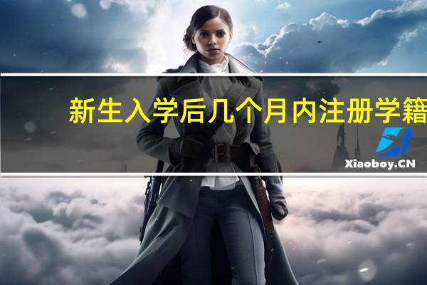 新生入学后几个月内注册学籍