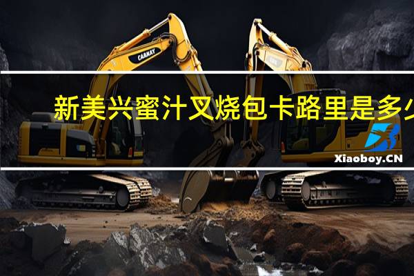 新美兴 蜜汁叉烧包卡路里是多少