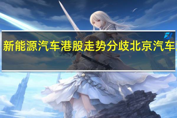 新能源汽车港股走势分歧 北京汽车涨6%