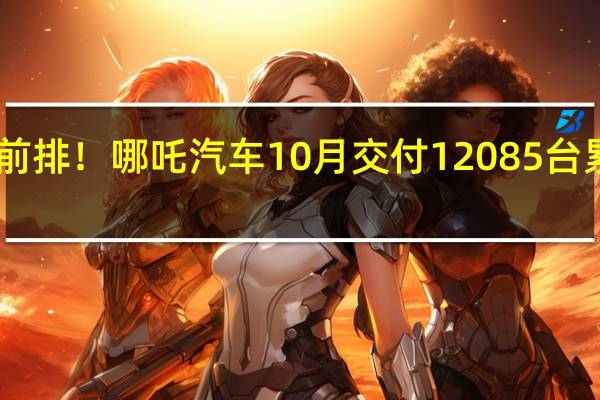 新能源稳居前排！哪吒汽车10月交付12085台 累计交付近36万台