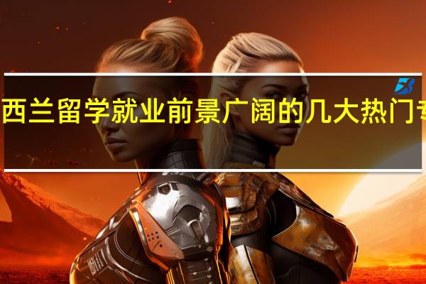 新西兰留学就业前景广阔的几大热门专业介绍