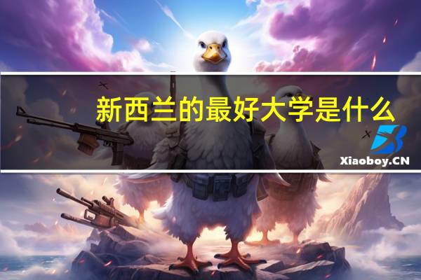 新西兰的最好大学是什么？