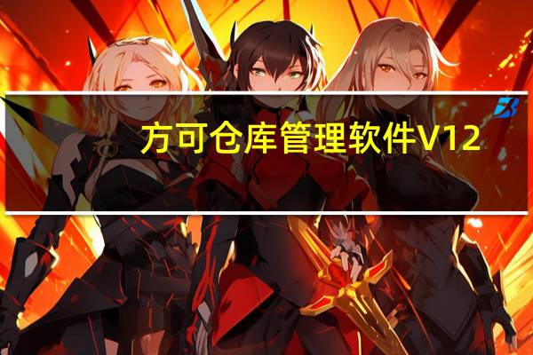 方可仓库管理软件 V12.9 官方版（方可仓库管理软件 V12.9 官方版功能简介）