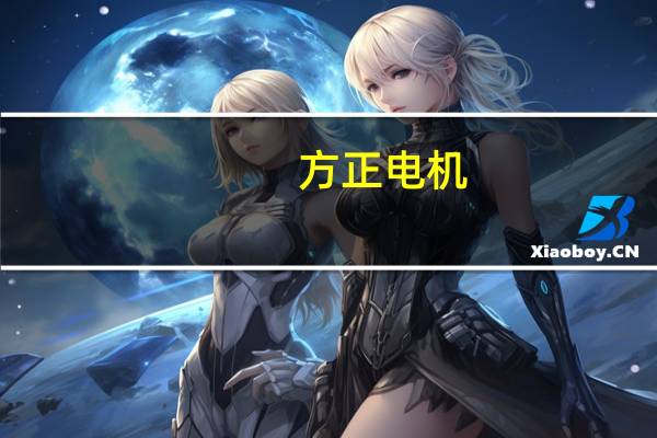 方正电机：尚未与小米进行合作