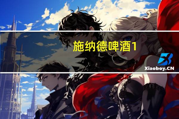 施纳德啤酒1-9号介绍