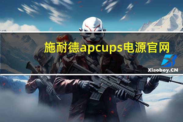 施耐德apcups电源官网（施耐德apc）