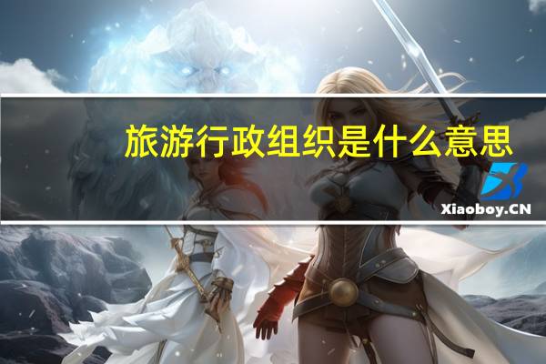 旅游行政组织是什么意思