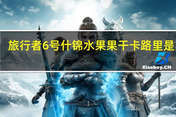 旅行者6号 什锦水果果干卡路里是多少