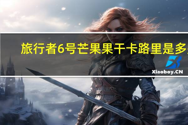 旅行者6号 芒果果干卡路里是多少