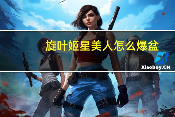 旋叶姬星美人怎么爆盆
