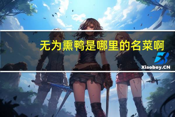 无为熏鸭是哪里的名菜啊