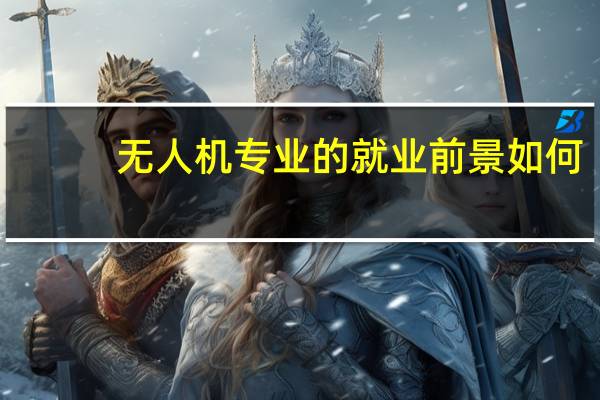 无人机专业的就业前景如何