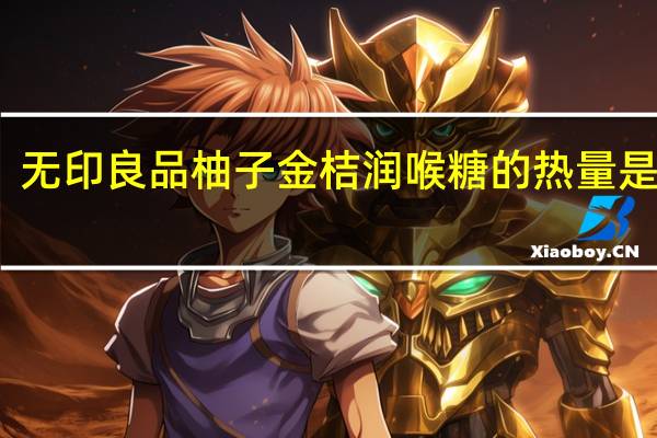 无印良品 柚子金桔润喉糖的热量是多少